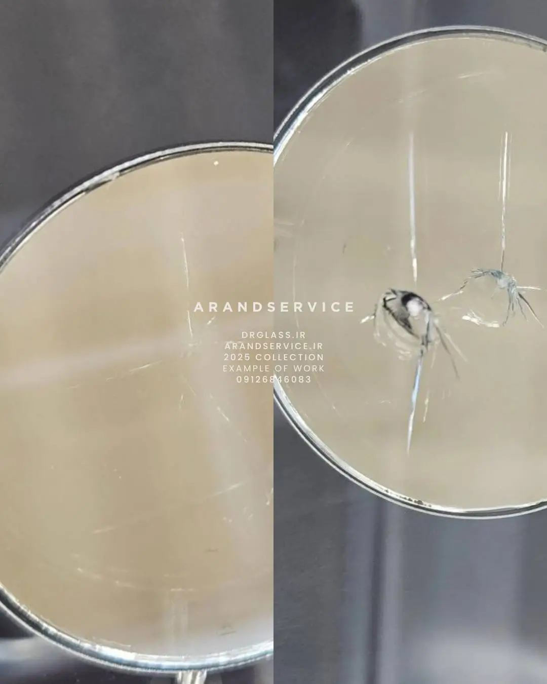 ترمیم شکستگی شیشه ماشین